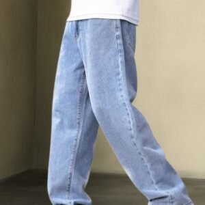 Next Denim Men's Light Blue Loose Fit Mid Rise Jeans – ND-020