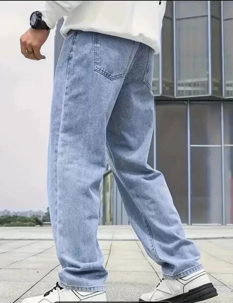 Next Denim Men's Light Blue Boot-Leg Mid Rise Jeans – ND-039 - Image 2