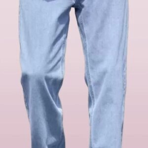 Next Denim Men's Light Blue Loose Fit Mid Rise Jeans – ND-041