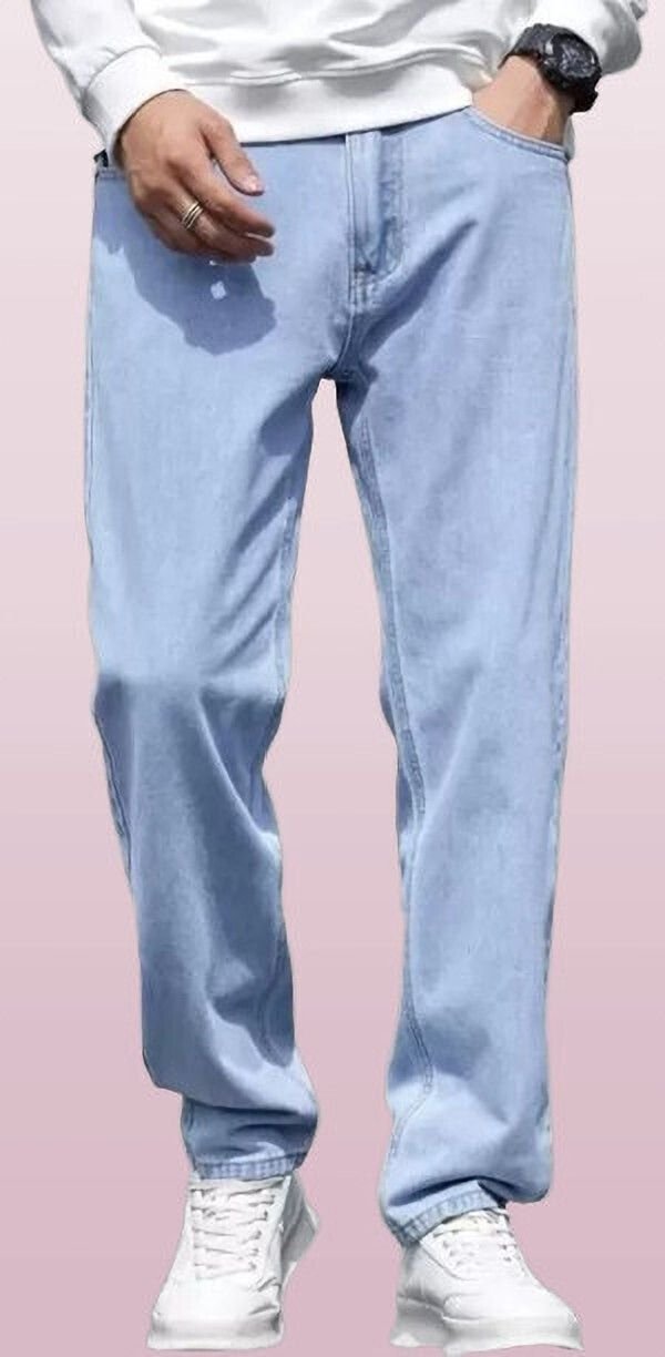 Next Denim Men's Light Blue Boot-Leg Mid Rise Jeans – ND-034