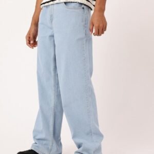 Next Denim Men's Light Blue Loose Fit Mid Rise Jeans – ND-023