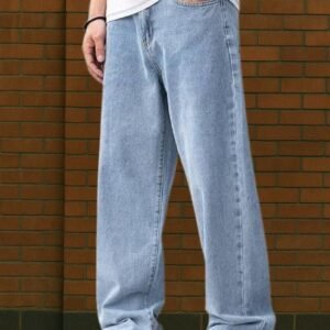 Next Denim Men's Light Blue Boot-Leg Mid Rise Jeans – ND-011