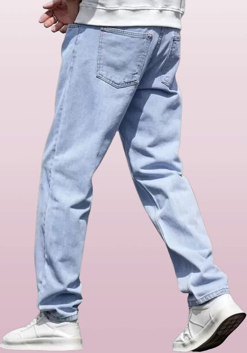 Next Denim Men's Light Blue Boot-Leg Mid Rise Jeans – ND-034 - Image 2