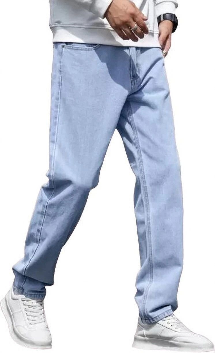 Next Denim Men's Light Blue Boot-Leg Mid Rise Jeans – ND-016 - Image 3