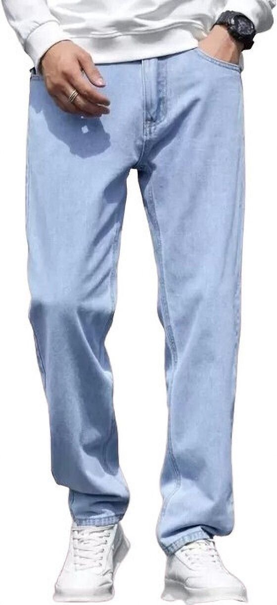 Next Denim Men's Light Blue Boot-Leg Mid Rise Jeans – ND-016