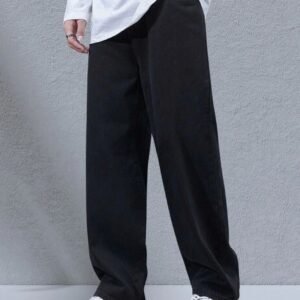 Next Denim Men's Black Loose Fit Mid Rise Jeans – ND-042