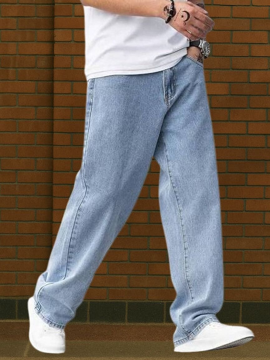 Next Denim Men's Light Blue Boot-Leg Mid Rise Jeans – ND-011 - Image 2